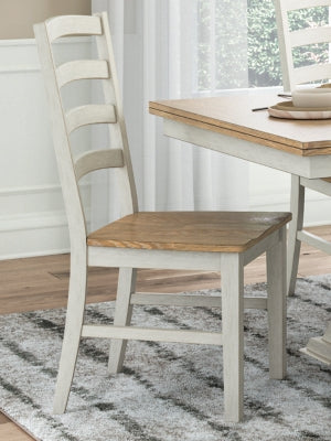 Purlaney Extension Dining Table and 4 Chairs - PCD627D1