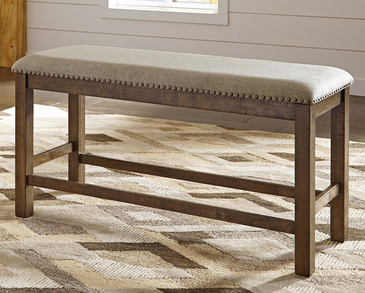 Moriville Counter Height Dining Bench - D631-09