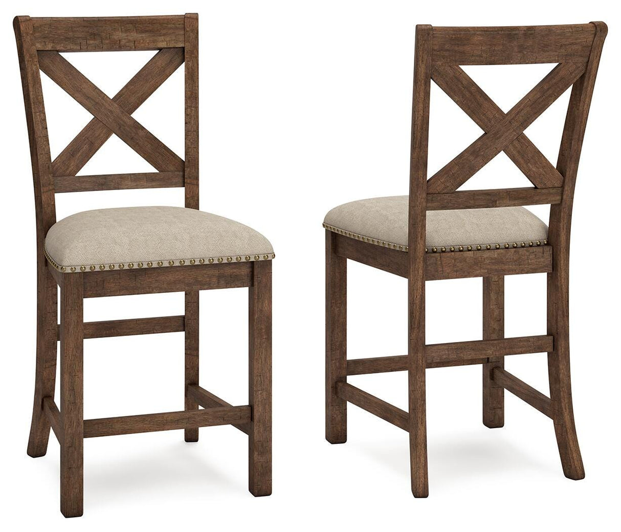 Moriville Counter Height Bar Stool (Set of 2) - D631-124X2