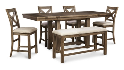 Moriville Counter Height Dining Extension Table - D631-32