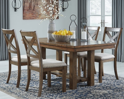 Moriville Dining Table and 4 Chairs - D631D5
