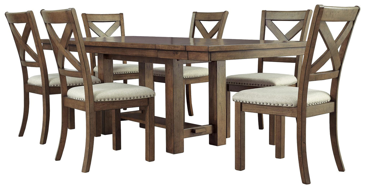 Moriville Dining Table and 6 Chairs - D631D11