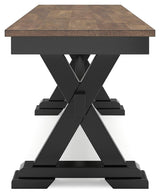 Wildenauer Dining Table, 2 Chairs and 2 Benches - D634D7