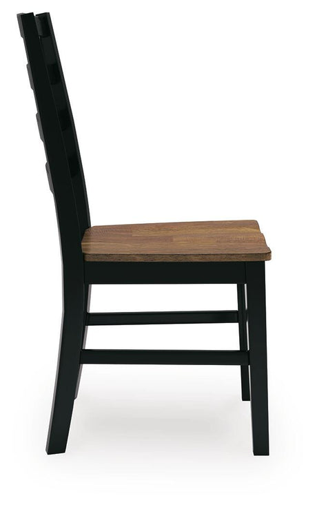 Wildenauer Dining Table, 2 Chairs and 2 Benches - D634D7