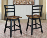 Wildenauer Counter Height Swivel Barstool - D634-224