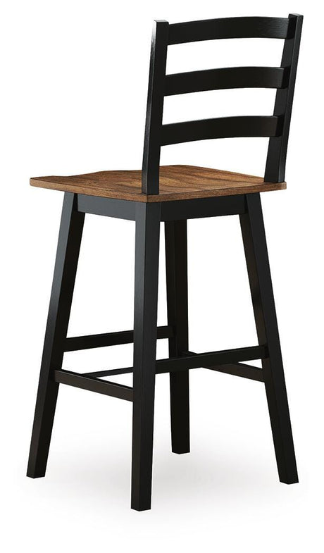 Wildenauer Bar Table and 4 Barstools - D634D6