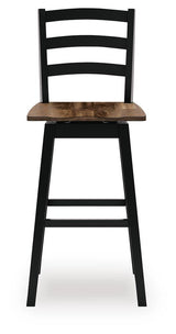 Wildenauer Bar Table and 4 Barstools - D634D6