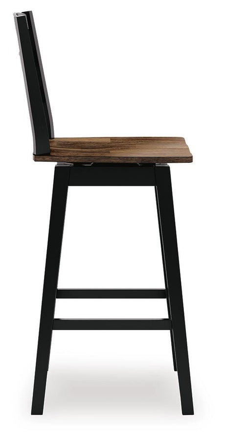 Wildenauer Bar Table and 4 Barstools - D634D6