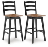 Wildenauer Bar Table and 4 Barstools - D634D6