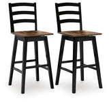 Wildenauer Bar Height Barstool (Set of 2) - D634-230X2