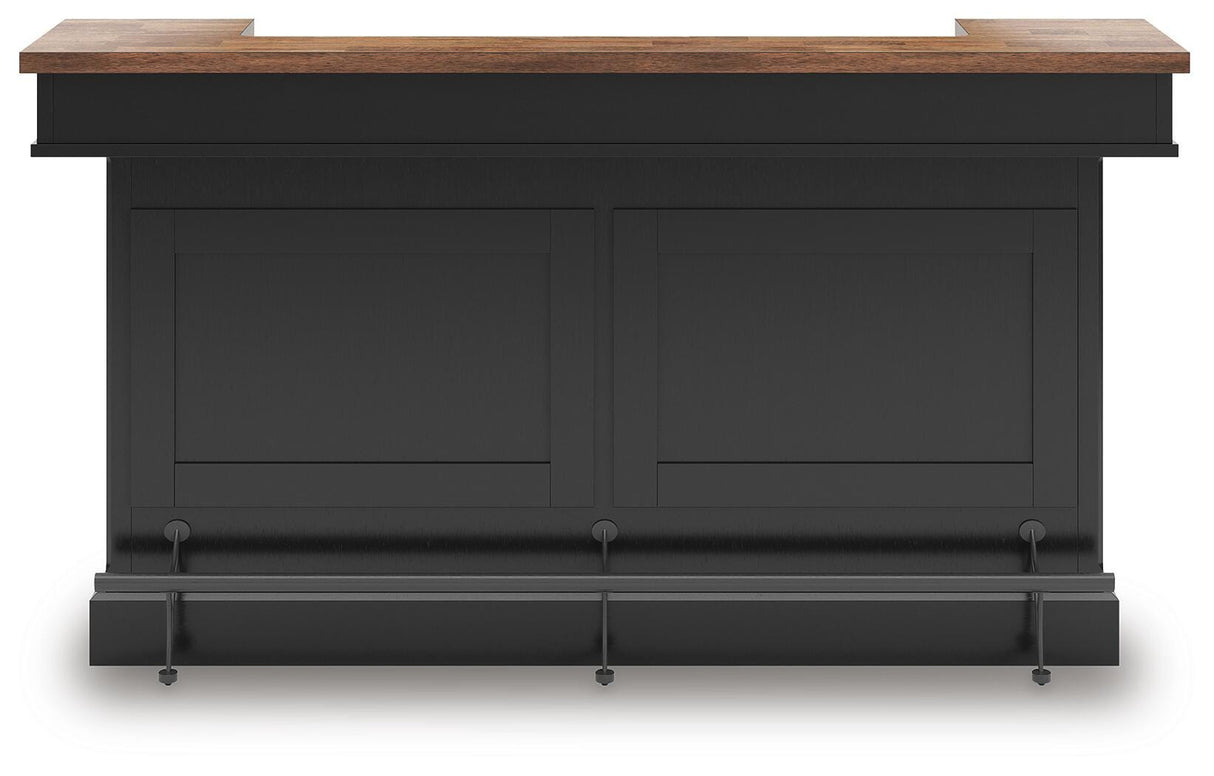 Wildenauer Bar Table and 4 Barstools - D634D6