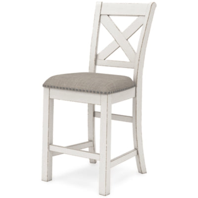 Robbinsdale Counter Height Dining Table and 6 Barstools - D642D5