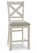 Robbinsdale Counter Height Dining Table and 6 Barstools - D642D5