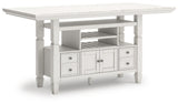 Robbinsdale Counter Height Dining Table and 4 Barstools - D642D6