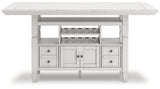 Robbinsdale Counter Height Dining Table and 4 Barstools - D642D6