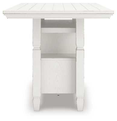 Robbinsdale Counter Height Dining Table and 4 Barstools - D642D6