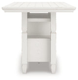 Robbinsdale Counter Height Dining Table and 4 Barstools - D642D6