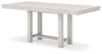 Robbinsdale Counter Height Table and 8 Barstools - D642D9