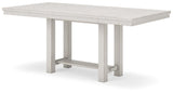 Robbinsdale Counter Height Extension Dining Table, 6 Barstools and Bench - D642D10