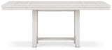 Robbinsdale Counter Height Extension Dining Table, 6 Barstools and Bench - D642D10