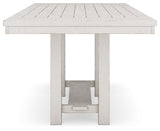 Robbinsdale Counter Height Dining Table, 4 Barstools and Bench - D642D2