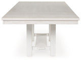 Robbinsdale Dining Table, 4 Chairs and Bench - D642D4