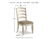 Realyn Extension Dining Table and 6 Chairs - D743D4