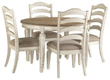 Realyn Dining Table and 4 Chairs - D743D1