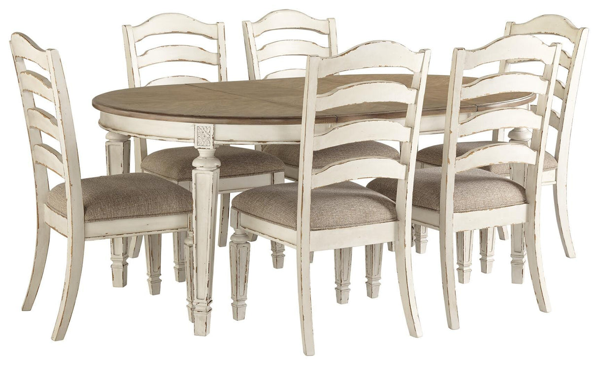 Realyn Dining Table and 6 Chairs - D743D11