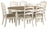 Realyn Dining Table and 6 Chairs - D743D11