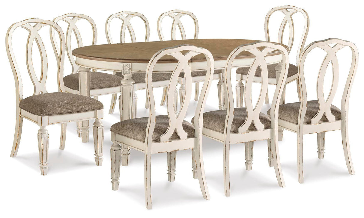 Realyn Dining Table and 8 Chairs - D743D15
