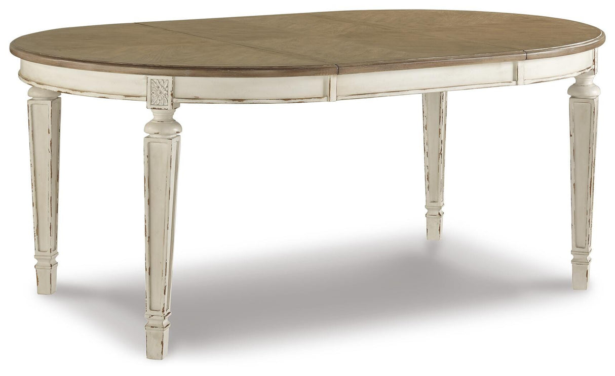 Realyn Dining Table and 6 Chairs - D743D11