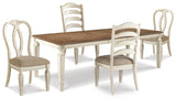 Realyn Dining Table and 4 Chairs - D743D17