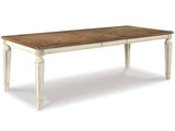 Realyn Dining Table and 4 Chairs - D743D17