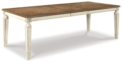 Realyn Extension Dining Table and 6 Chairs - D743D4