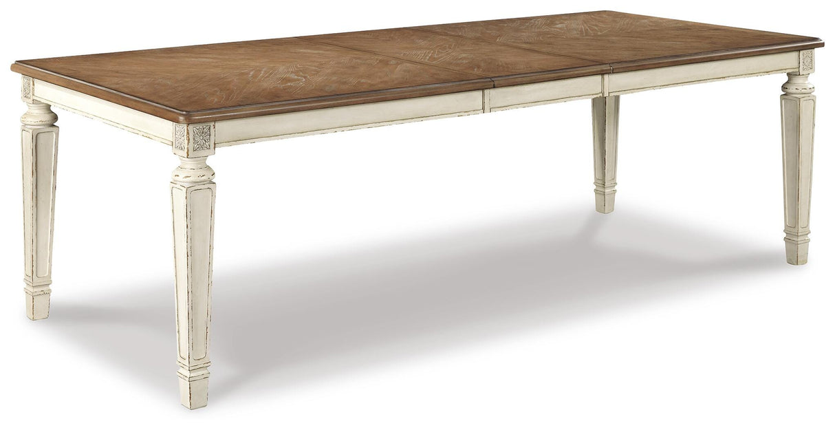 Realyn Extension Dining Table and 6 Chairs - D743D4