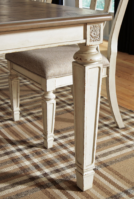 Realyn Dining Table and 4 Chairs - D743D17