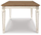 Realyn Extension Dining Table and 6 Chairs - D743D4