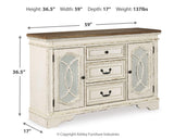 Realyn Dining Server - D743-60