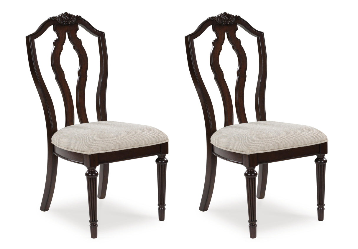 Lavinton Extension Dining Table and 6 Chairs - D764D2
