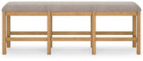Havonplane Counter Height Extension Dining Table 4 Barstools and Bench - D773D2