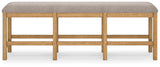 Havonplane Counter Height Dining Table, 6 Barstools and Bench - D773D5