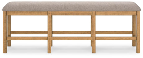Havonplane Counter Height Extension Dining Table 4 Barstools and Bench - D773D2