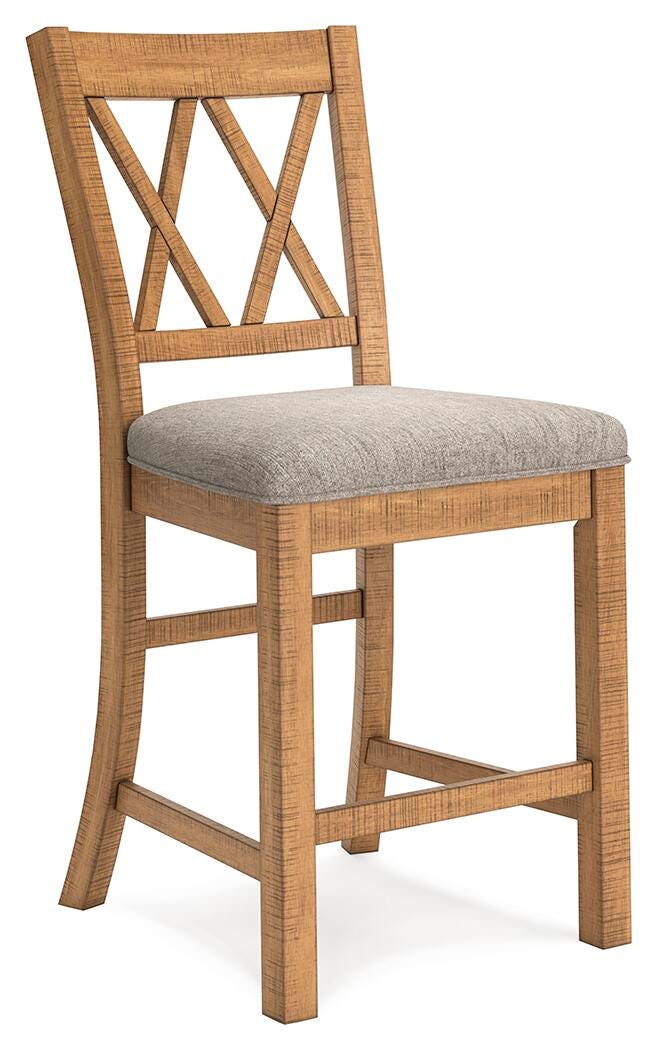 Havonplane Counter Height Dining Table and 8 Barstools - D773D4