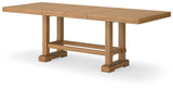 Havonplane Counter Height Dining Table, 6 Barstools and Bench - D773D5