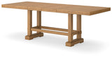 Havonplane Counter Height Extension Dining Table 4 Barstools and Bench - D773D2