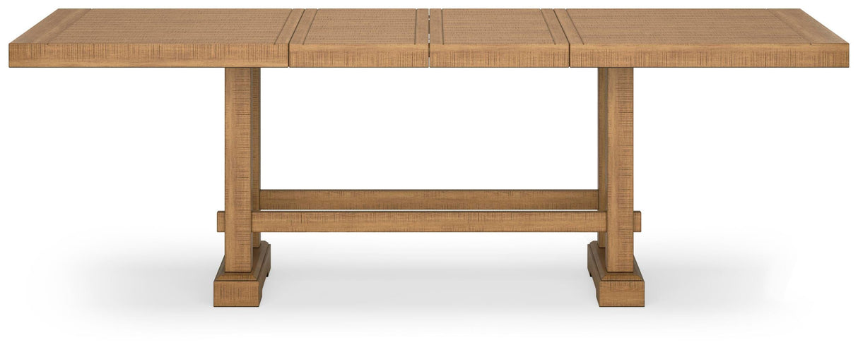 Havonplane Counter Height Extension Dining Table 4 Barstools and Bench - D773D2