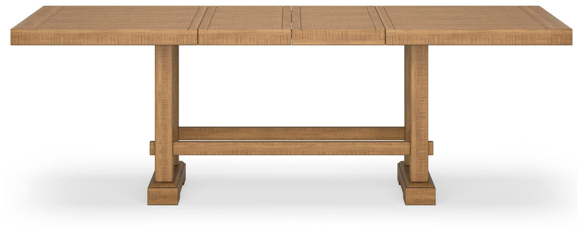 Havonplane Counter Height Dining Table, 6 Barstools and Bench - D773D5