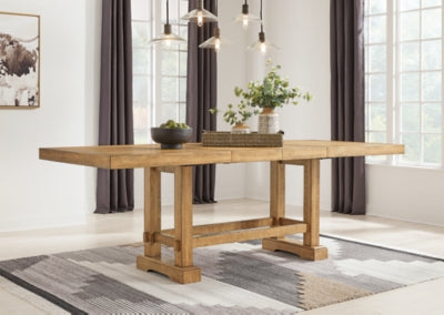 Havonplane Counter Height Dining Table and 10 Barstools - D773D3