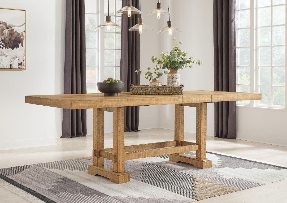 Havonplane Counter Height Dining Table and 10 Barstools - D773D3